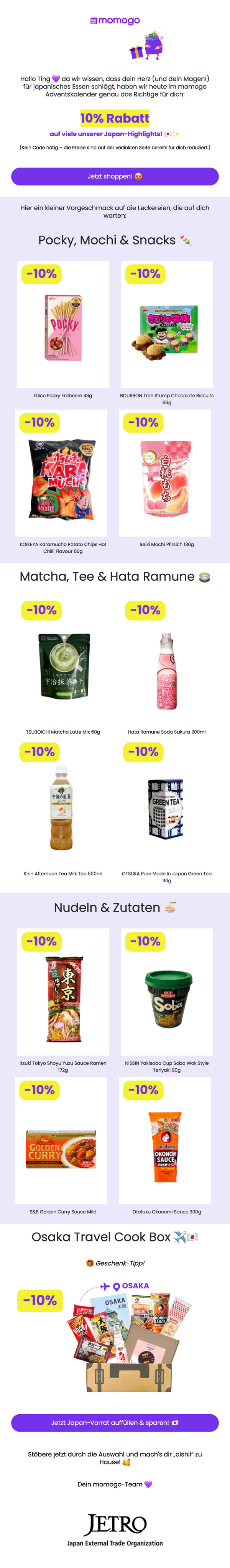 Newsletter Beispiel 3